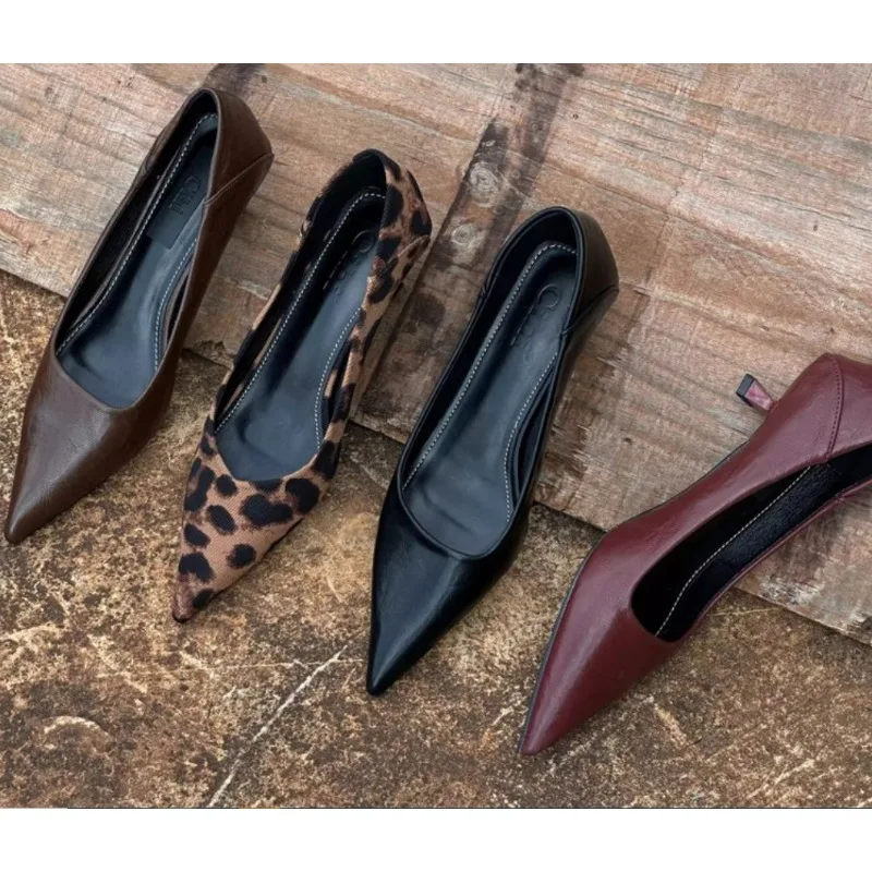 Women'S Heels - 2024 Damen Sexy High Heels Burgund