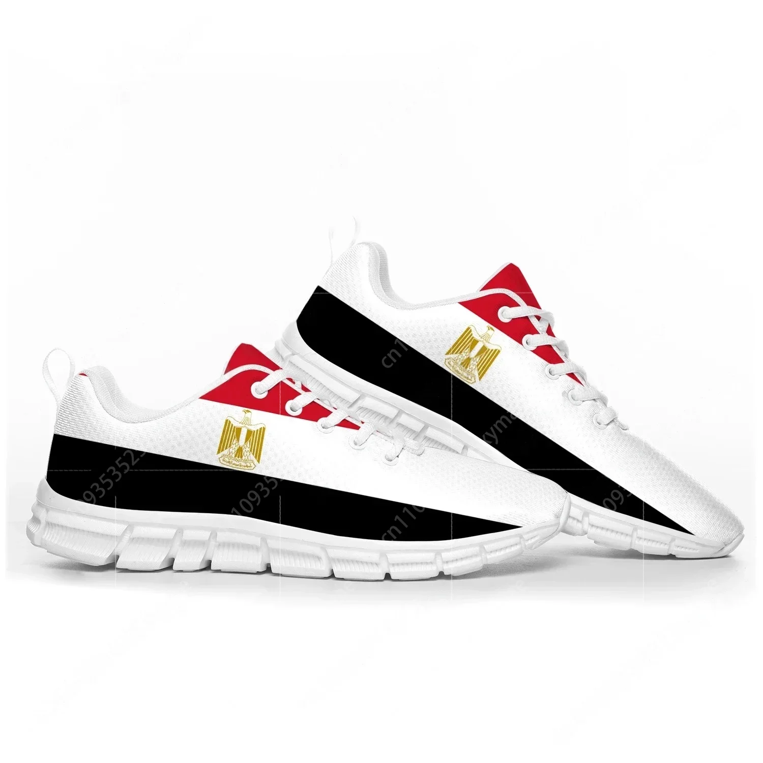 Women Shoes Egypt - Sport-Sneaker mit Ägyptischer Flagge für Damen