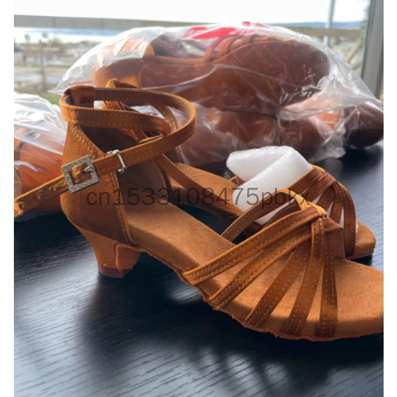 Women Shoes Kinds - Erwachsenen-Tanzschuhe aus Satin mit Weicher Sohle