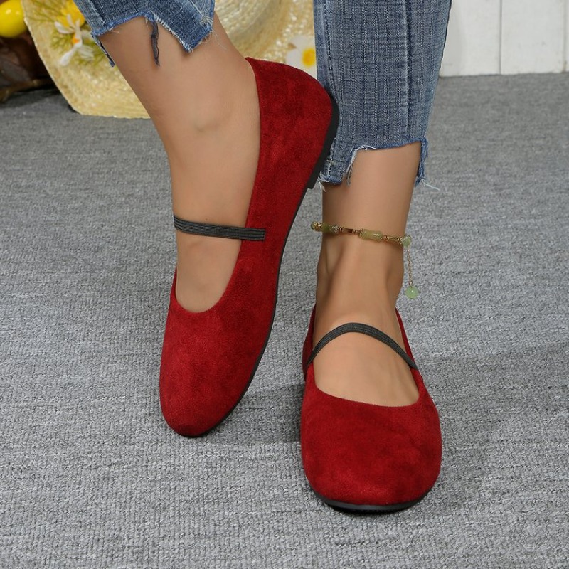 Shoes For Women Flats - Ballerinas für Damen mit runder Zehenpartie