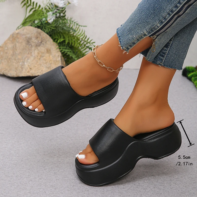 Klobige Plateau-Hausschuhe für – Women Shoes Wedges Bewertung und Preis