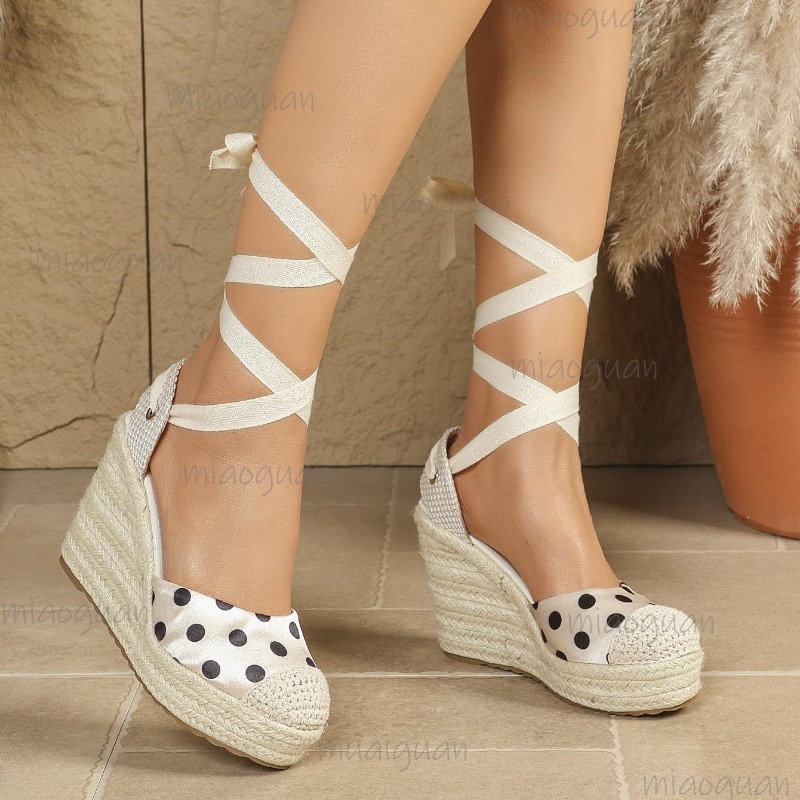 2026 Neue Frühling-Sommer Dame – Espadrille Wedge Shoes Bewertung und Preis
