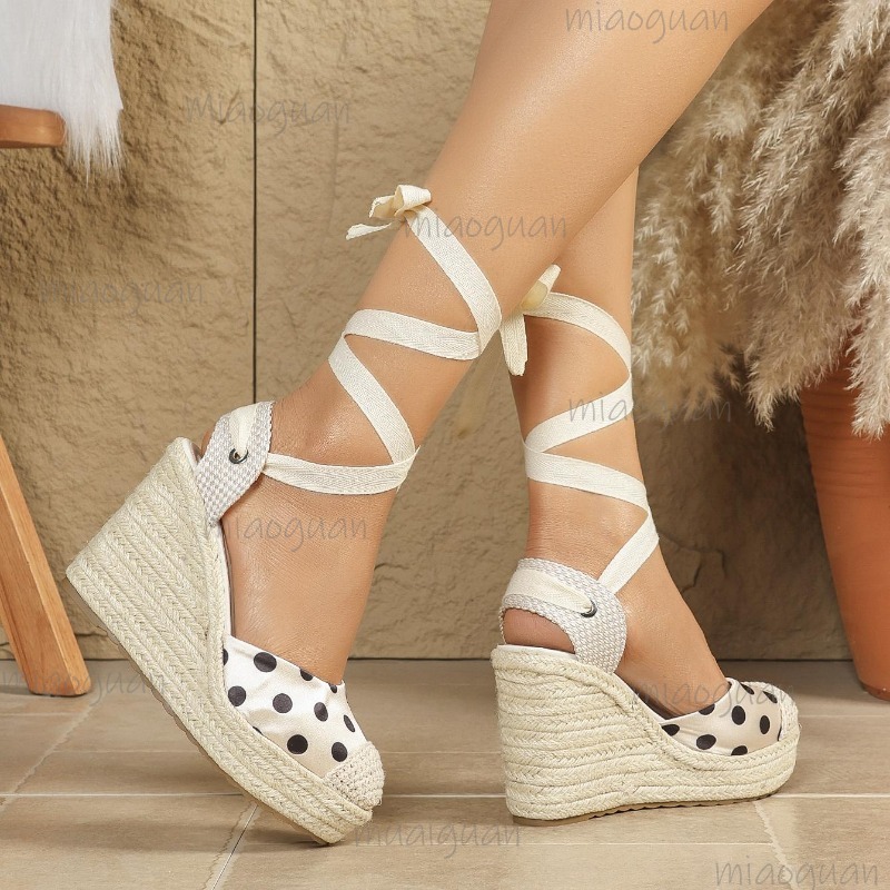 2026 Neue Frühling-Sommer Dame – Espadrille Wedge Shoes Bewertung und Preis