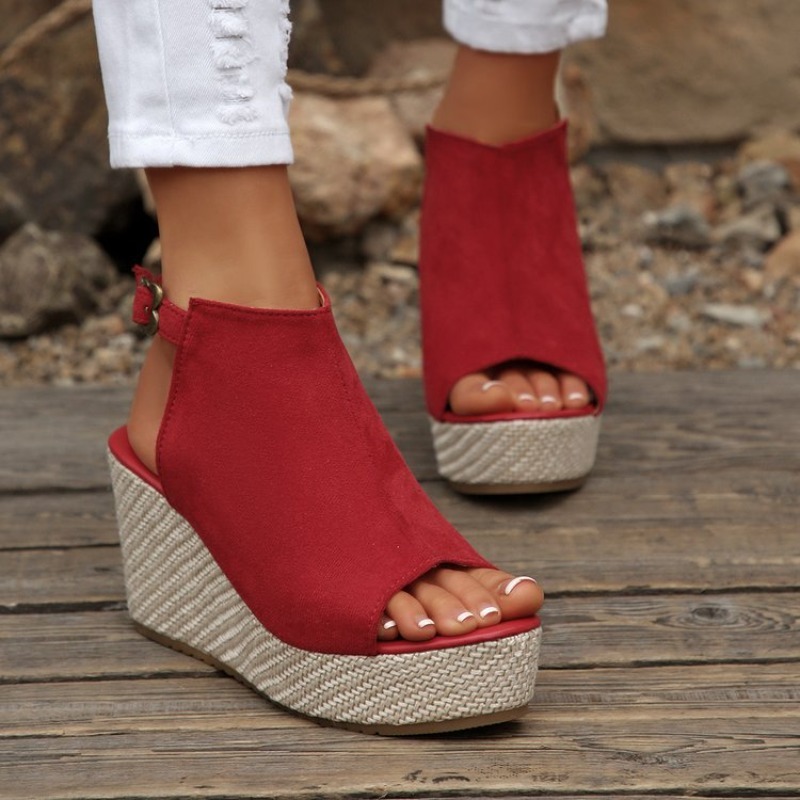 Damen-Sandalen Sommer Keilabsa – Espadrille Wedge Shoes Bewertung und Preis