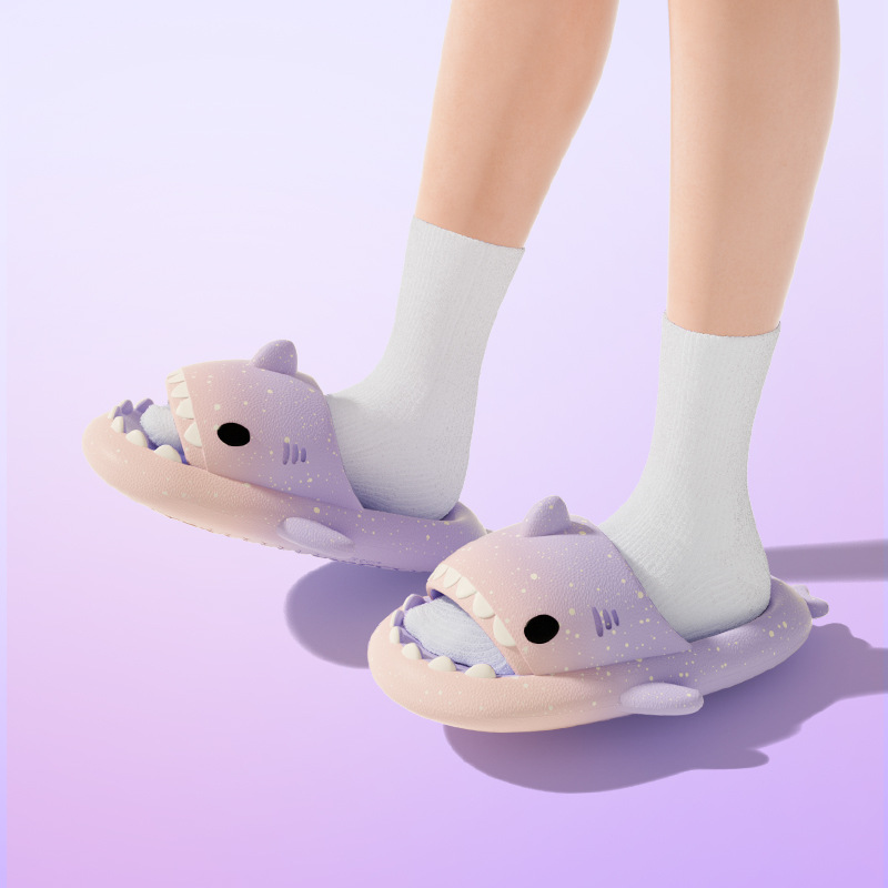 Nette Cartoon Shark Hausschuhe – Women'S Shoes To Men'S Bewertung und Preis