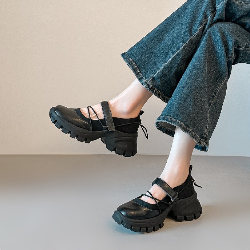 Neue Retro-Ballett-Mary-Jane-S – Women Shoes Wedges Bewertung und Preis