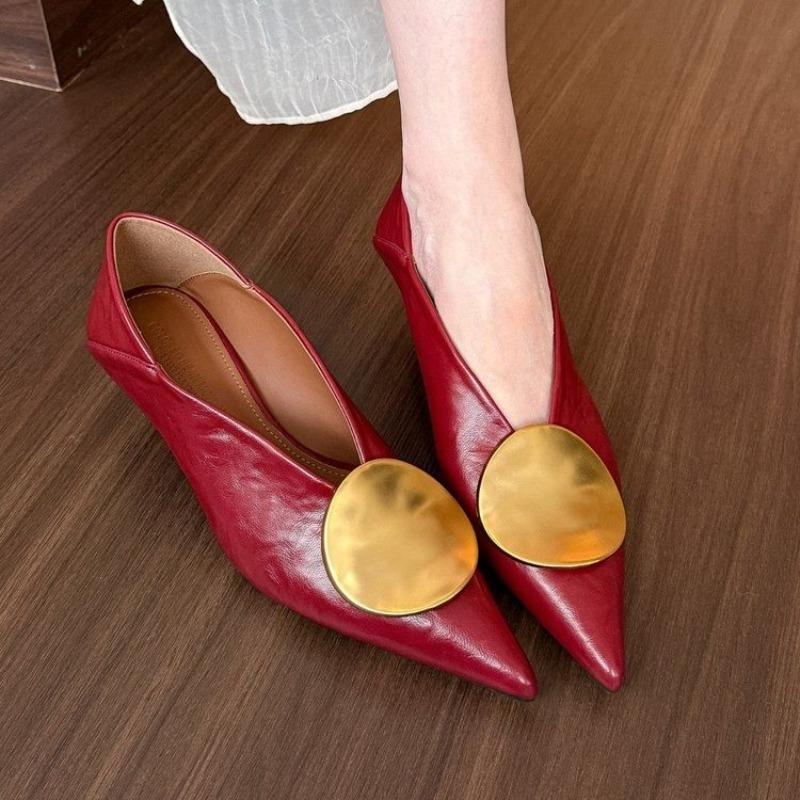 2025 frühling Sommer Spitz Sch – Shoes For Women Flats Bewertung und Preis