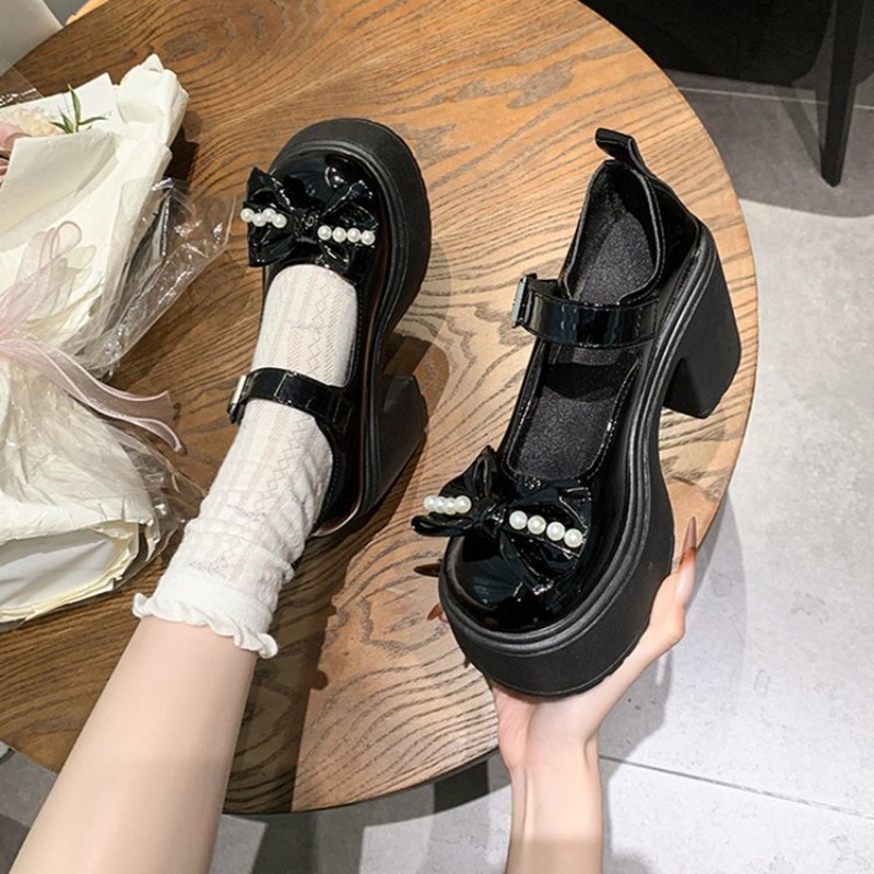 2026 Lolita Schuhe Schwarz Sup – Women'S Heels Bewertung und Preis