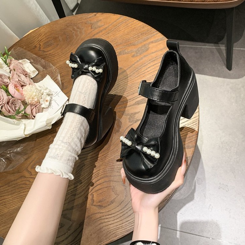 2026 Lolita Schuhe Schwarz Sup – Women'S Heels Bewertung und Preis