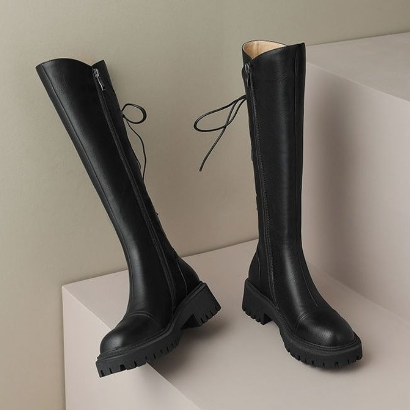 Lange Damenstiefel aus braunem – Women'S Shoes Trending 2025 Bewertung und Preis