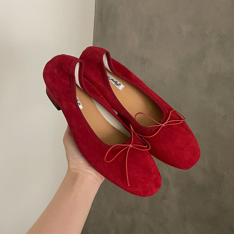 Mode Schmetterling-Knoten Dame – Shoes For Women Flats Bewertung und Preis