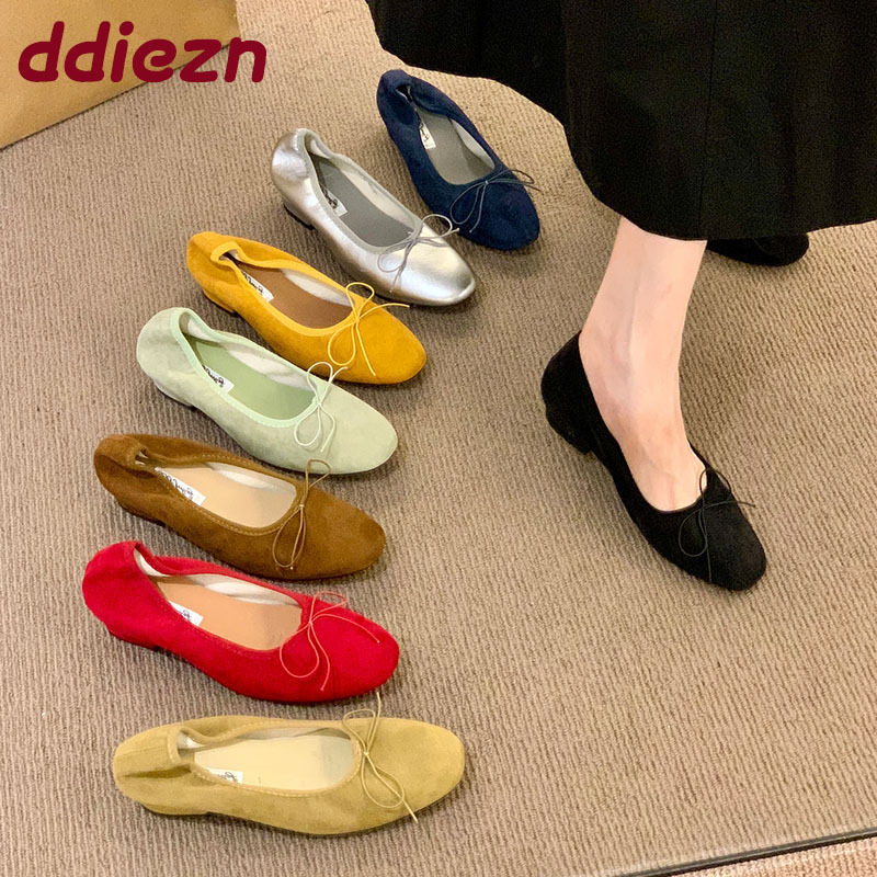 Mode Schmetterling-Knoten Dame – Shoes For Women Flats Bewertung und Preis