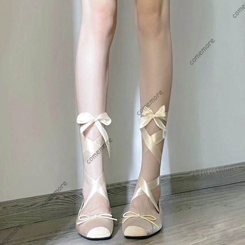 Damen-Ballerinas mit Satinband – Shoes For Women Flats Bewertung und Preis