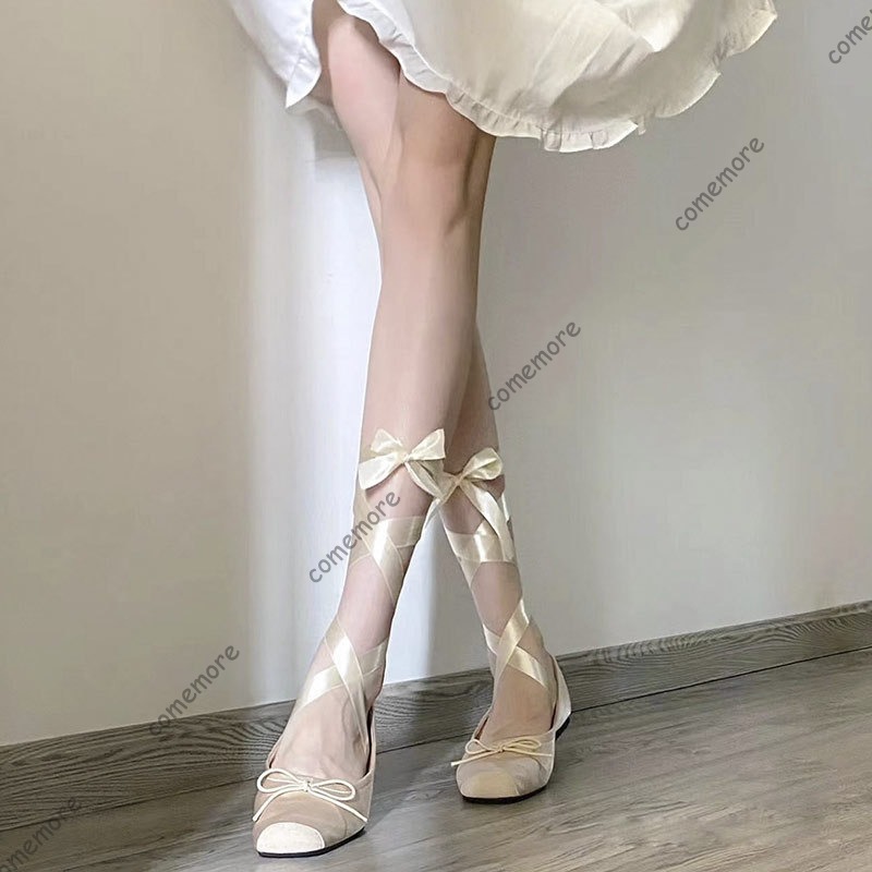 Damen-Ballerinas mit Satinband – Shoes For Women Flats Bewertung und Preis
