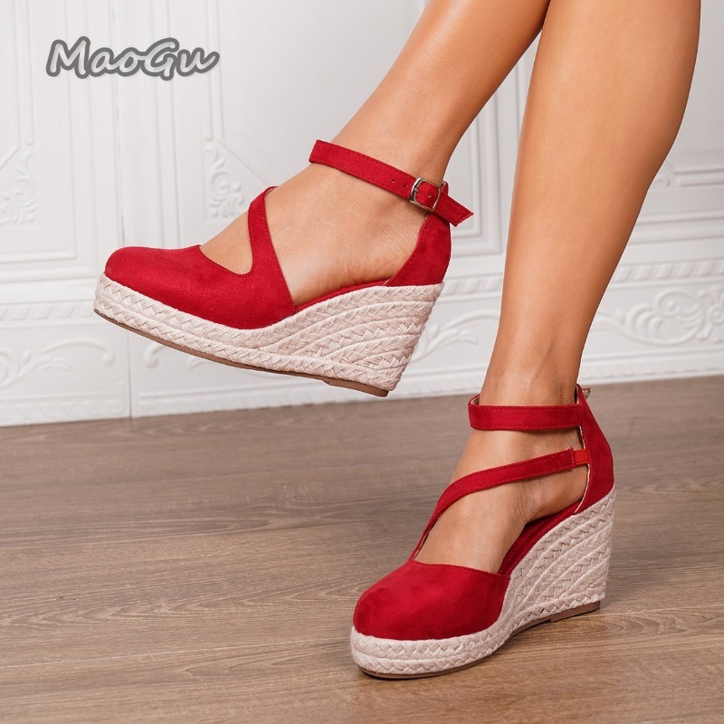 34-43 Größe Damen Espadrille K – Espadrille Wedge Shoes Bewertung und Preis