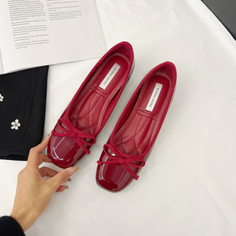 Flache weibliche weiche runde  – Women Shoes Wedges Bewertung und Preis