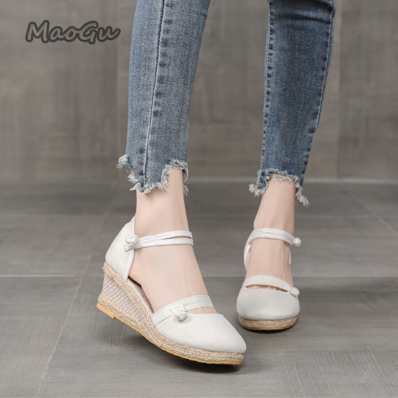Damen-Espadrille-Keilsandalen  – Espadrille Wedge Shoes Bewertung und Preis