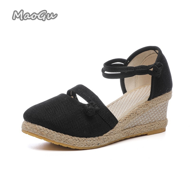Damen-Espadrille-Keilsandalen  – Espadrille Wedge Shoes Bewertung und Preis