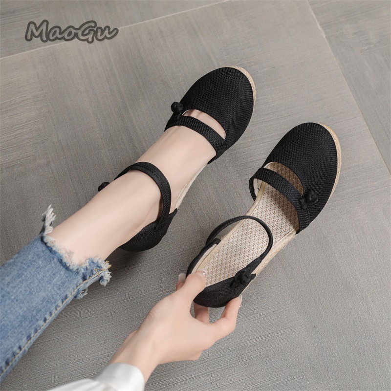 Damen-Espadrille-Keilsandalen  – Espadrille Wedge Shoes Bewertung und Preis