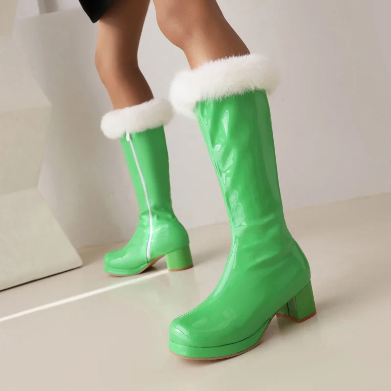 2025 Süße Stil Kaninchen Fell  – Women Shoes Kinds Bewertung und Preis