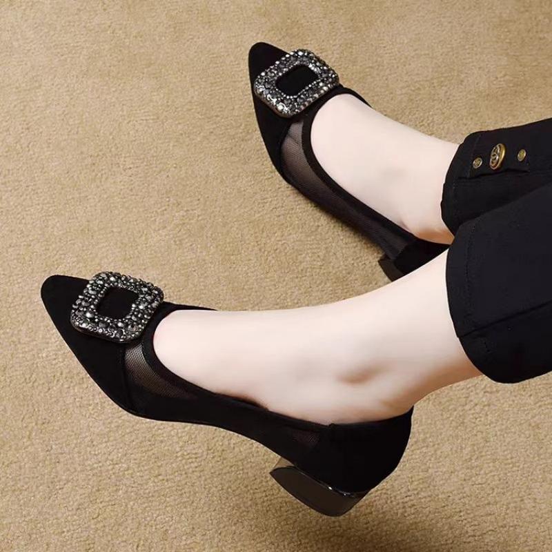 Elegante Spitze Mesh-Pumps mit – Women'S Heels Bewertung und Preis